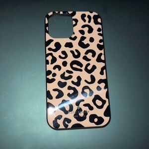 Kate Spade Cheetah Print Phone Case iPhone 12 case